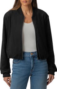 KUT from the Kloth Kensie Faux Suede Bomber Jacket