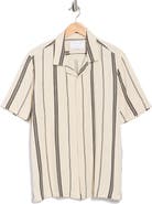 DENIM AND FLOWER Stripe Camp Shirt