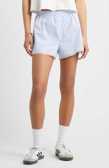 BP. Seersucker Stretch Cotton Boxer Shorts