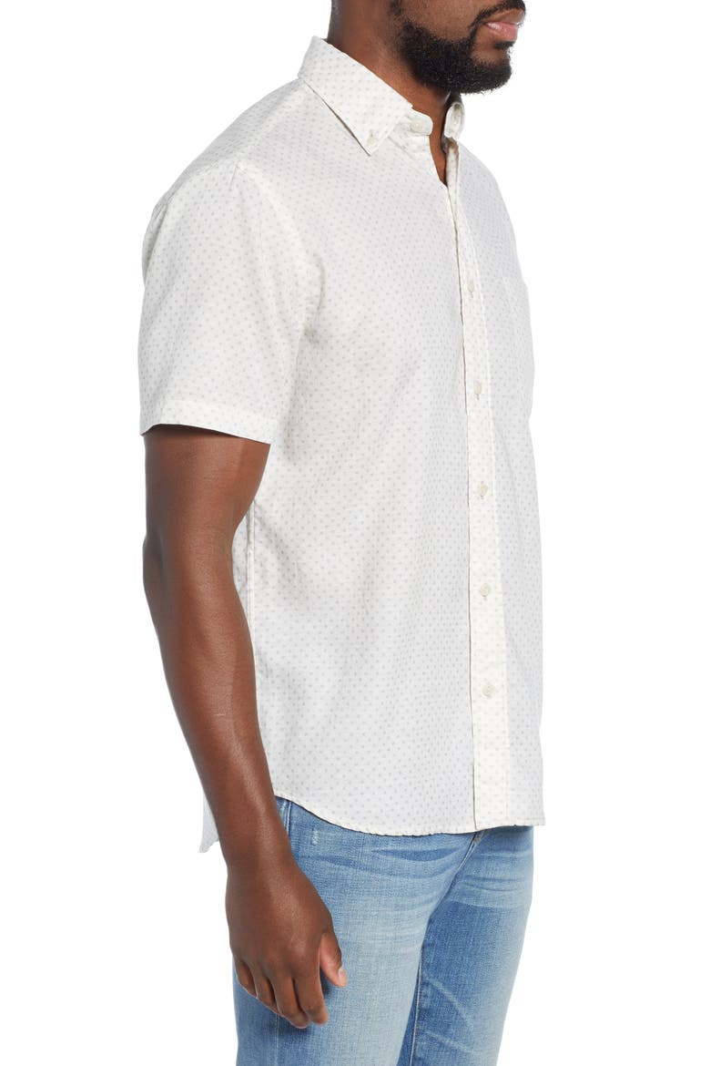 Coast Regular Fit Print Shirt, Alternate, color, SUNBURST