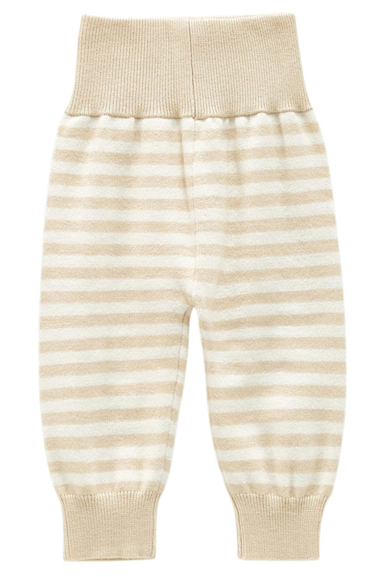 Jordan Stripe Cotton Pants, Alternate, color, APRICOT