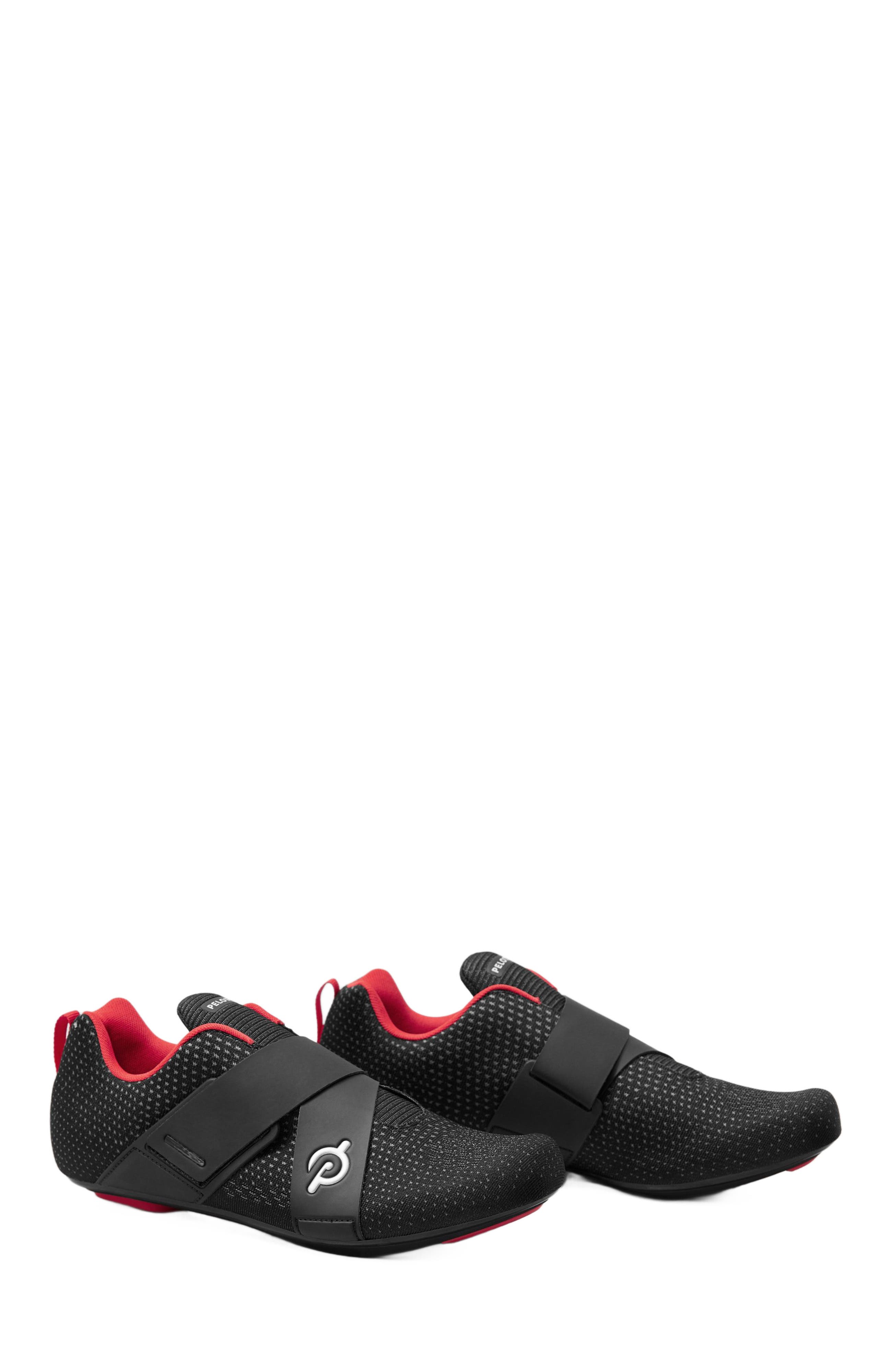 Peloton Altos Cycling Shoes, Alternate, color, Black