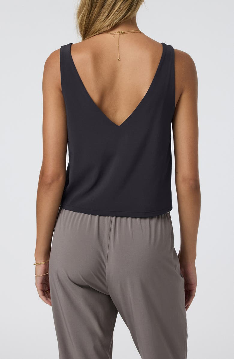 Vuori Villa Tank, Alternate, color, Black