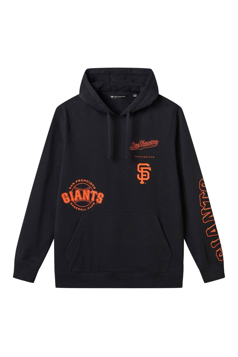 Men's TravisMathew  Black San Francisco Giants Foul Proof Tri-Blend Hoodie, Alternate, color, Black