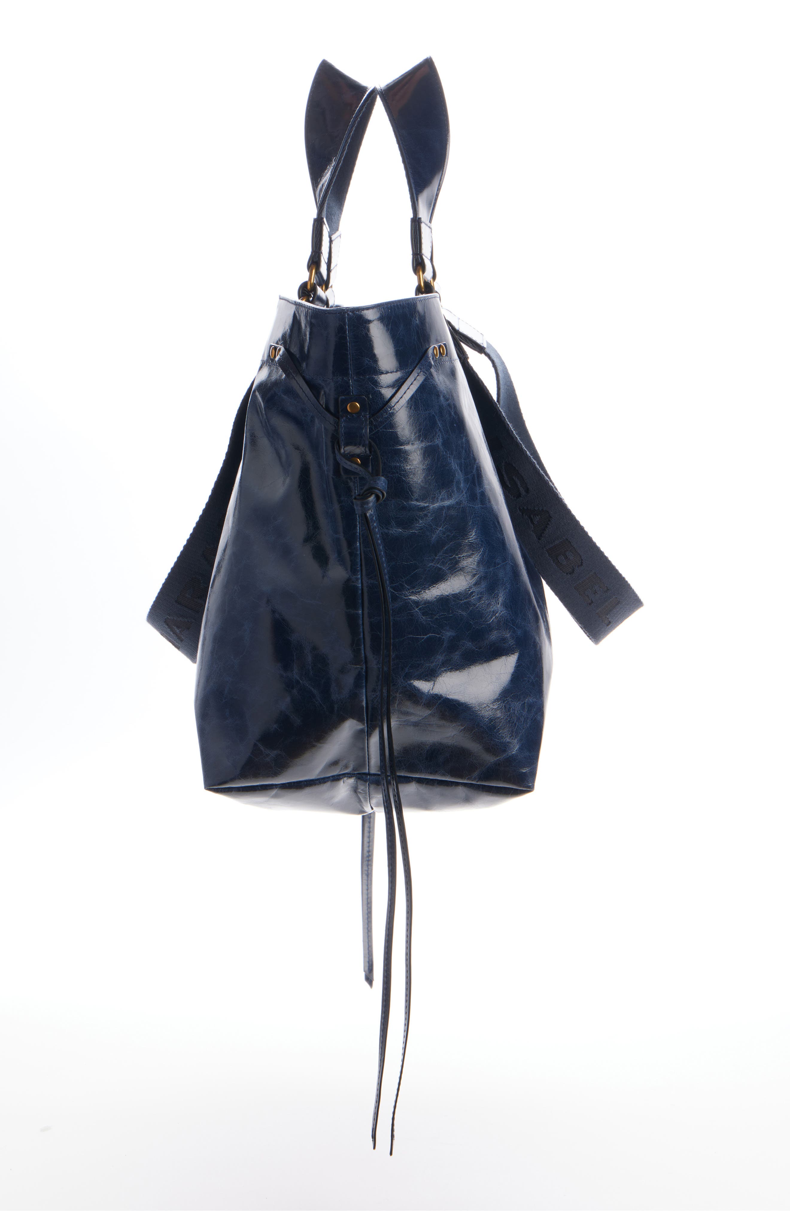 Isabel Marant Wardy Leather Shopper Tote (Women) | Nordstrom