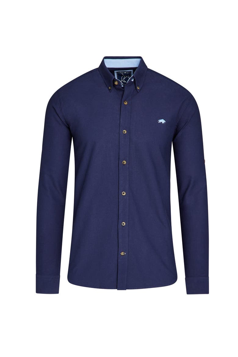 Classic 2 Pack Long Sleeve Oxford, Alternate, color, Navy/White