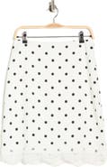 WAYF Lace Trim Skirt