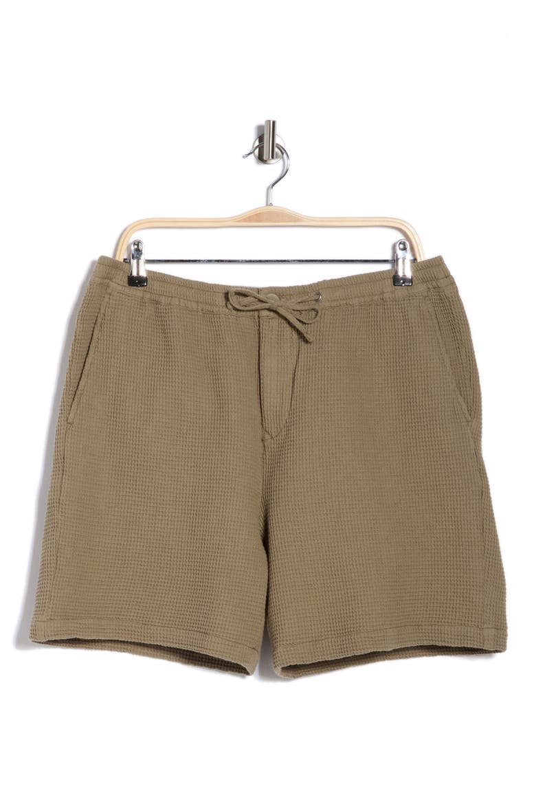 Sandwood Waffle Stitch Shorts, Alternate, color, LIGHT MOSS