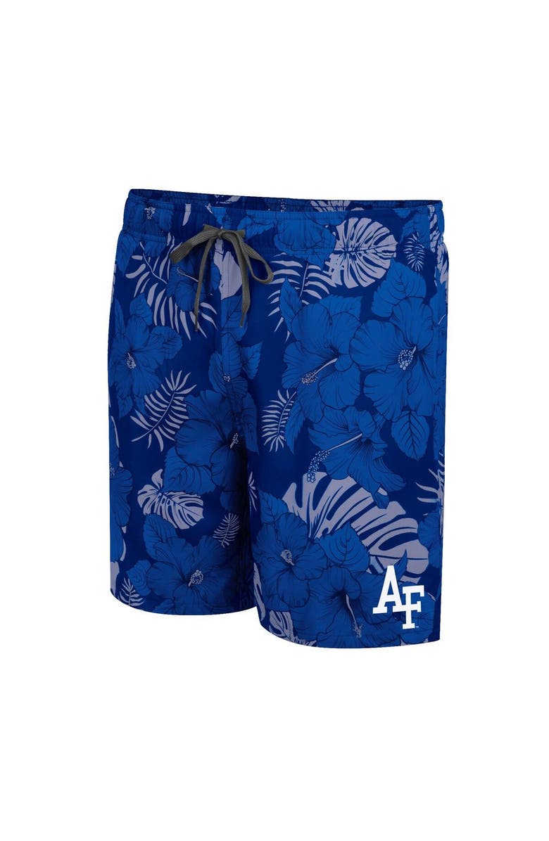 COLOSSEUM Men's Colosseum Royal Air Force Falcons The Dude Swim Shorts, Alternate, color, 