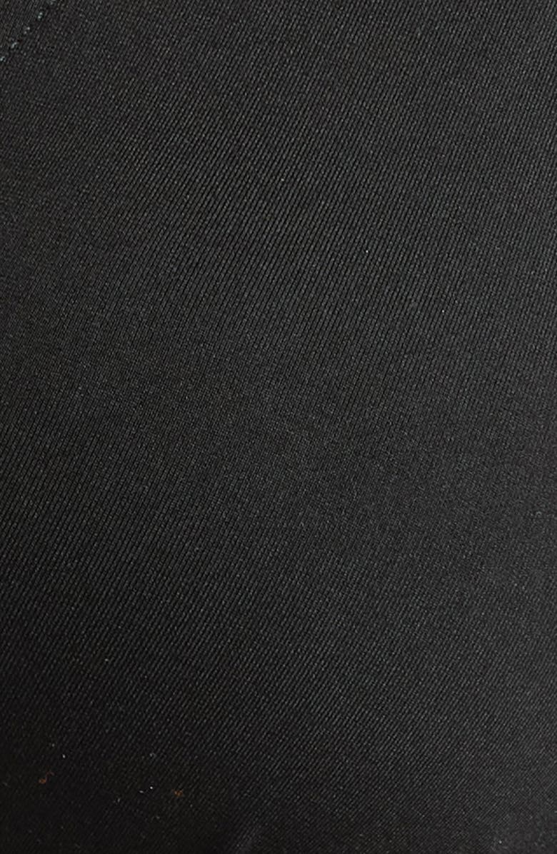 BONDI BORN Joan High Waist Bikini Bottoms, Alternate, color, Black