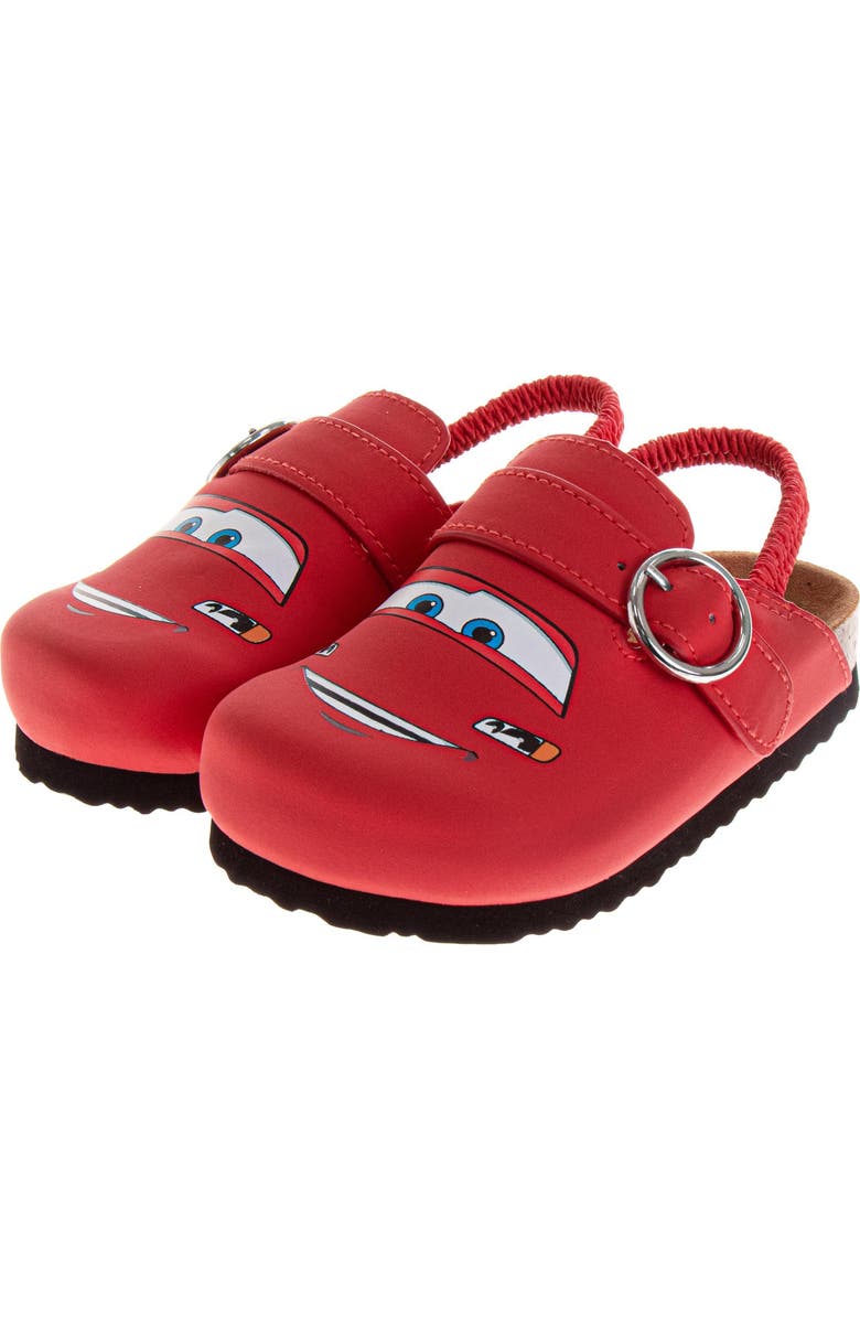Disney Cars Clog Toddler Little Kid, Main, color, Red