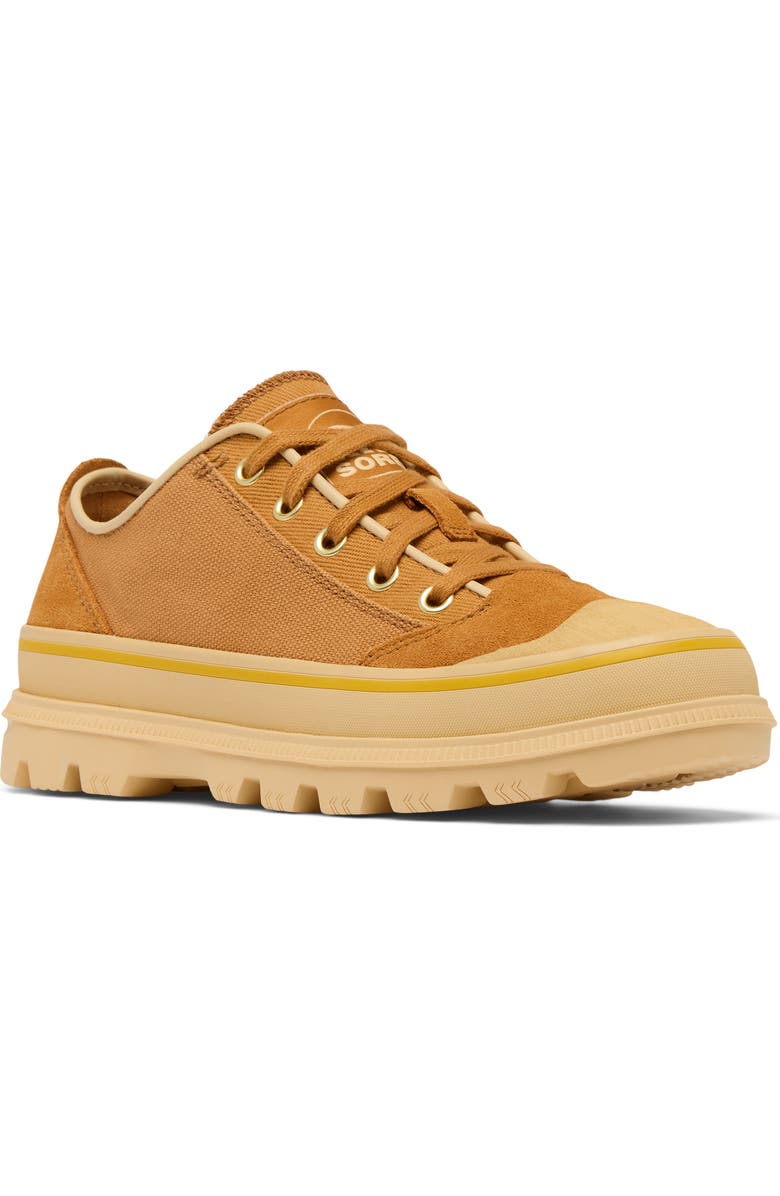 SOREL SCOUT N ABOUT<sup>™</sup> Low Sneaker, Main, color, Canyon Gold/ Gold Leaf
