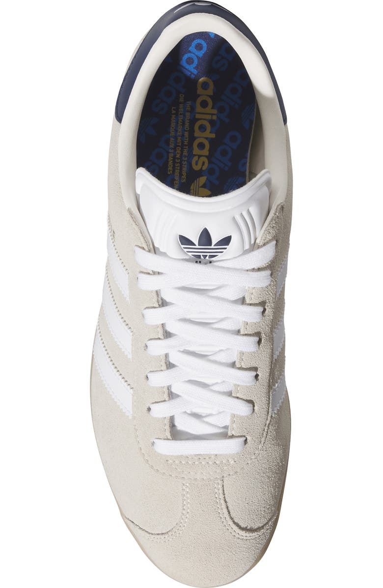 adidas Gazelle Spikeless Golf Shoe, Alternate, color, Cwhite/Ftw