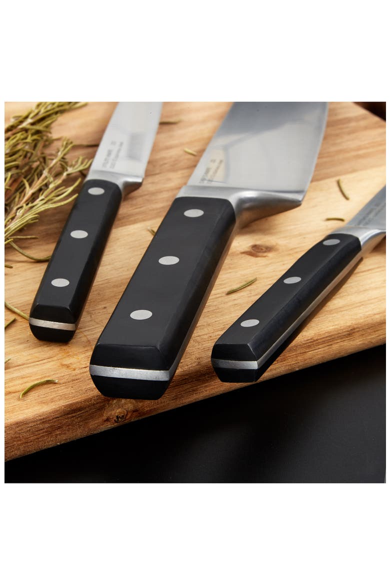 Dina Genie 3-Piece Knife Set, Alternate, color, BLACK/ SILVER