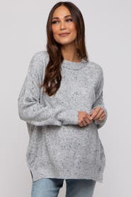PinkBlush Speckled Knit Sweater