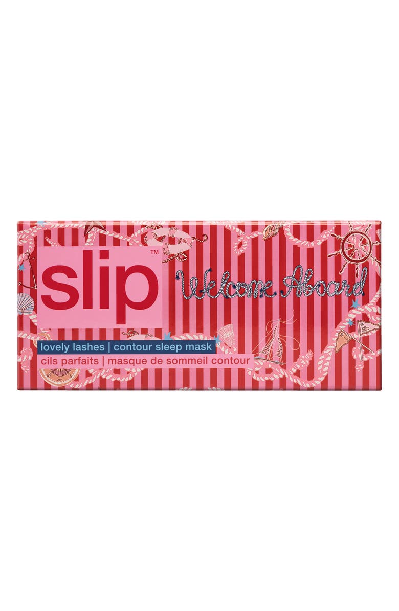 slip Welcome Aboard Contour Sleep Mask, Alternate, color, Welcome Aboard