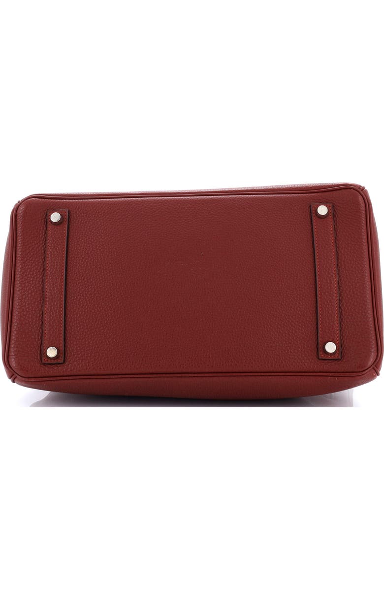 Pre-Owned Hermes Birkin Handbag Red Togo with Palladium Hardware 35, Alternate, color, Rouge H