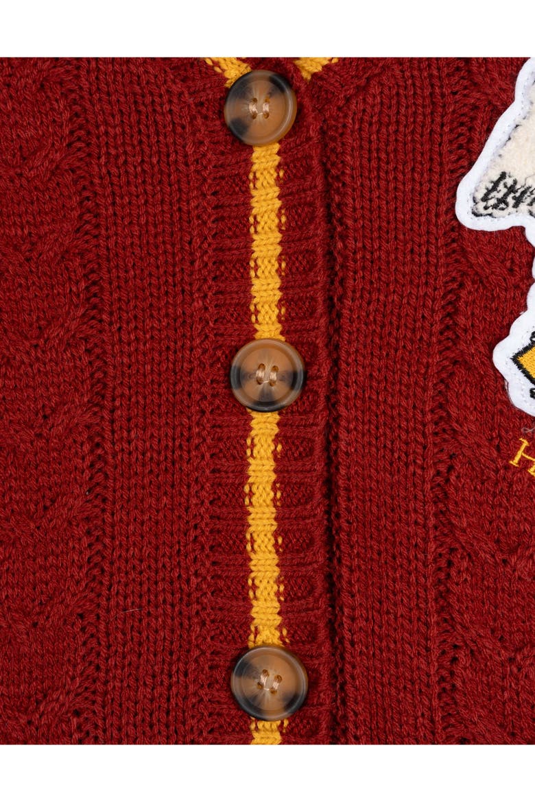 Hedwig Cardigan Sweater, Alternate, color, Hedwig Maroon