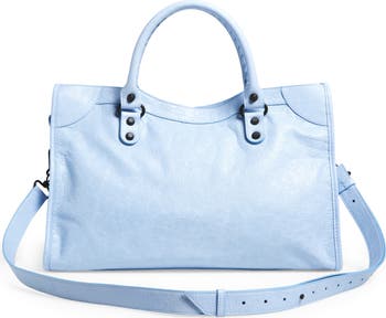Medium Le City Leather Satchel