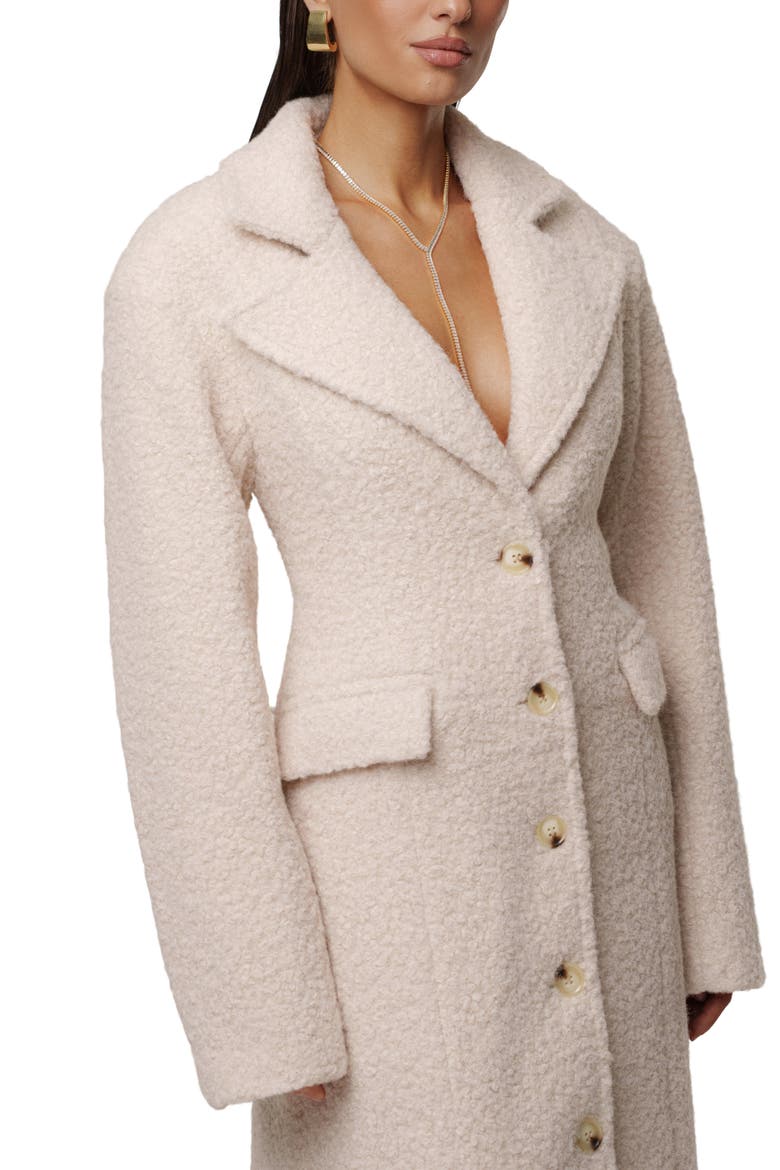 Midnight Check In Coat, Alternate, color, Ivory