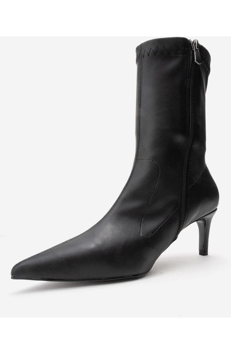 Prologue Shoes Rossano Stiletto Heel Boot, Alternate, color, Black