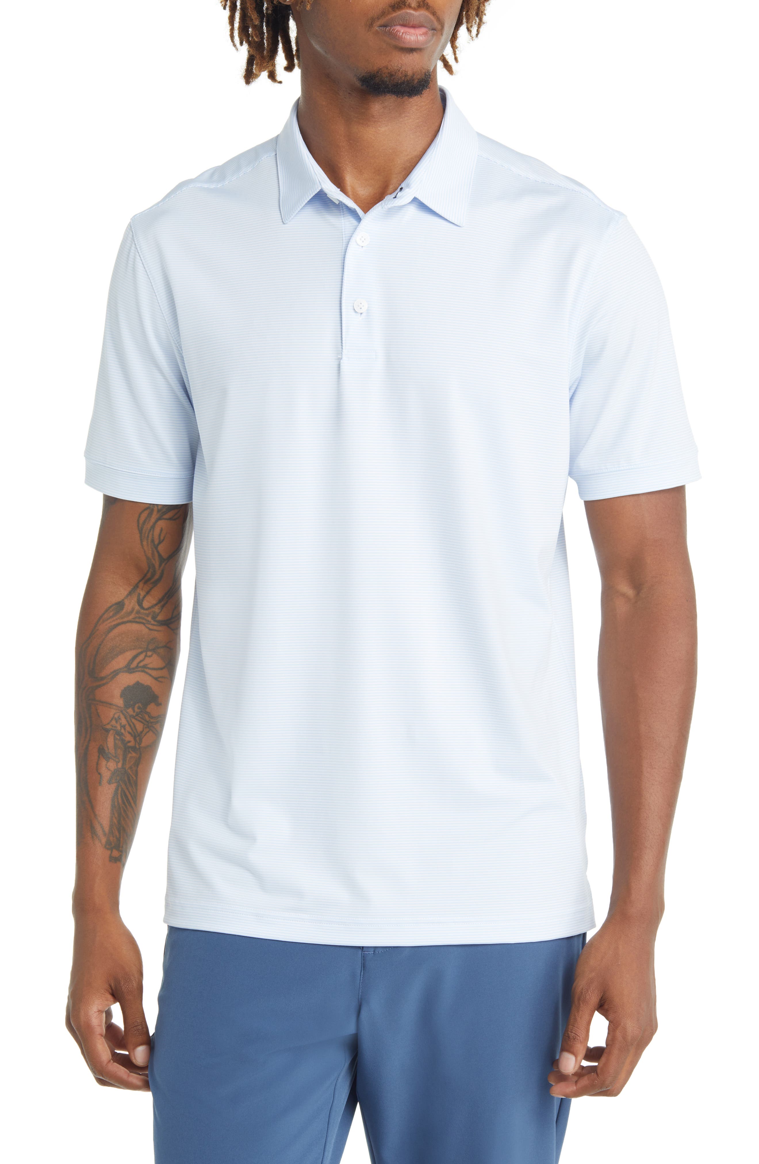 Men's Versa Stripe Golf Polo
