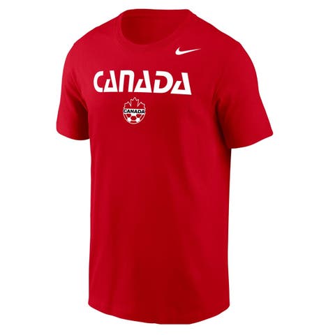 Men's Nike  Red Canada Soccer Country T-Shirt