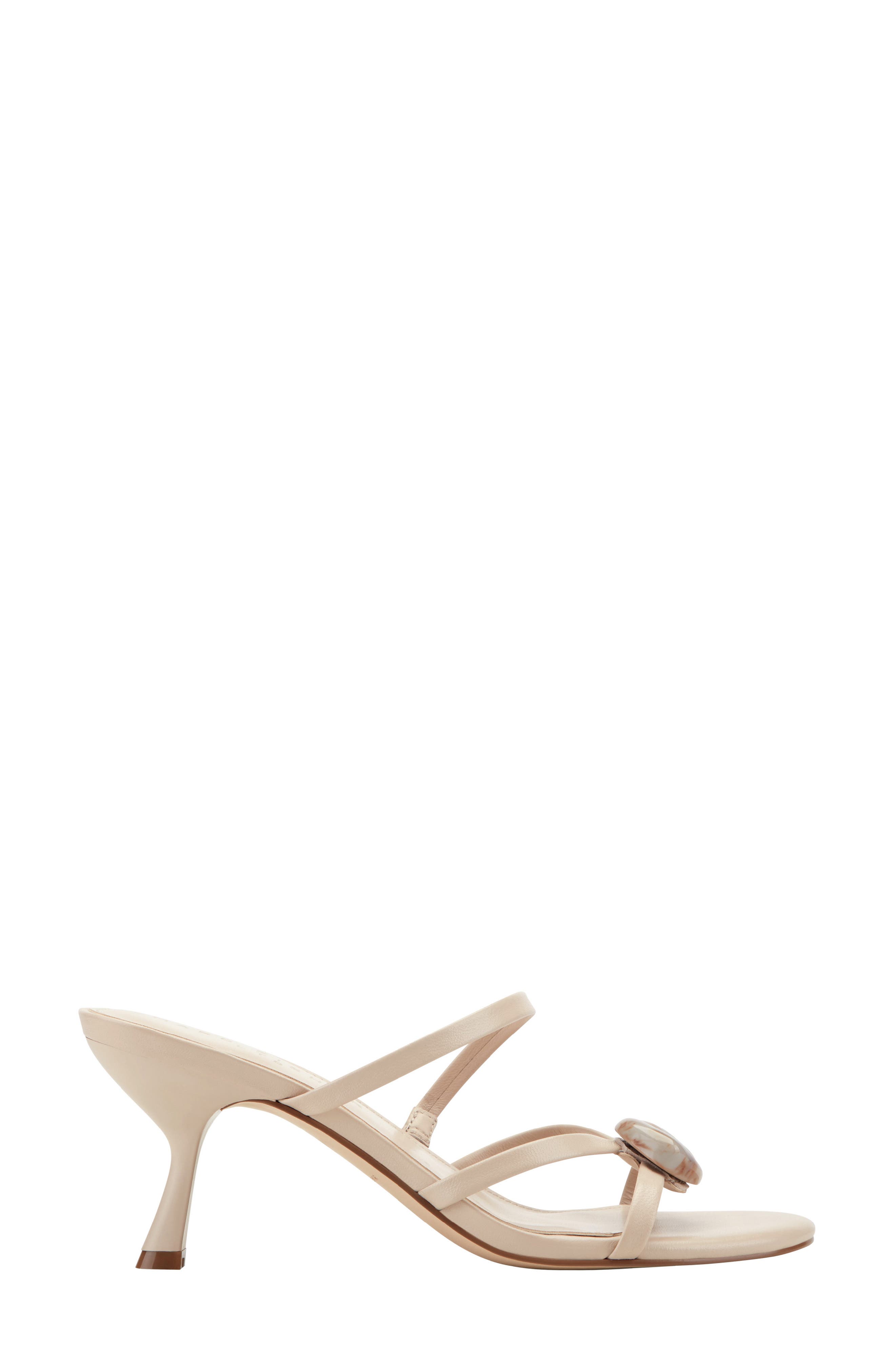 Marc Fisher LTD Natesa Strappy Kitten Heel Sandal, Alternate, color, Light Natural