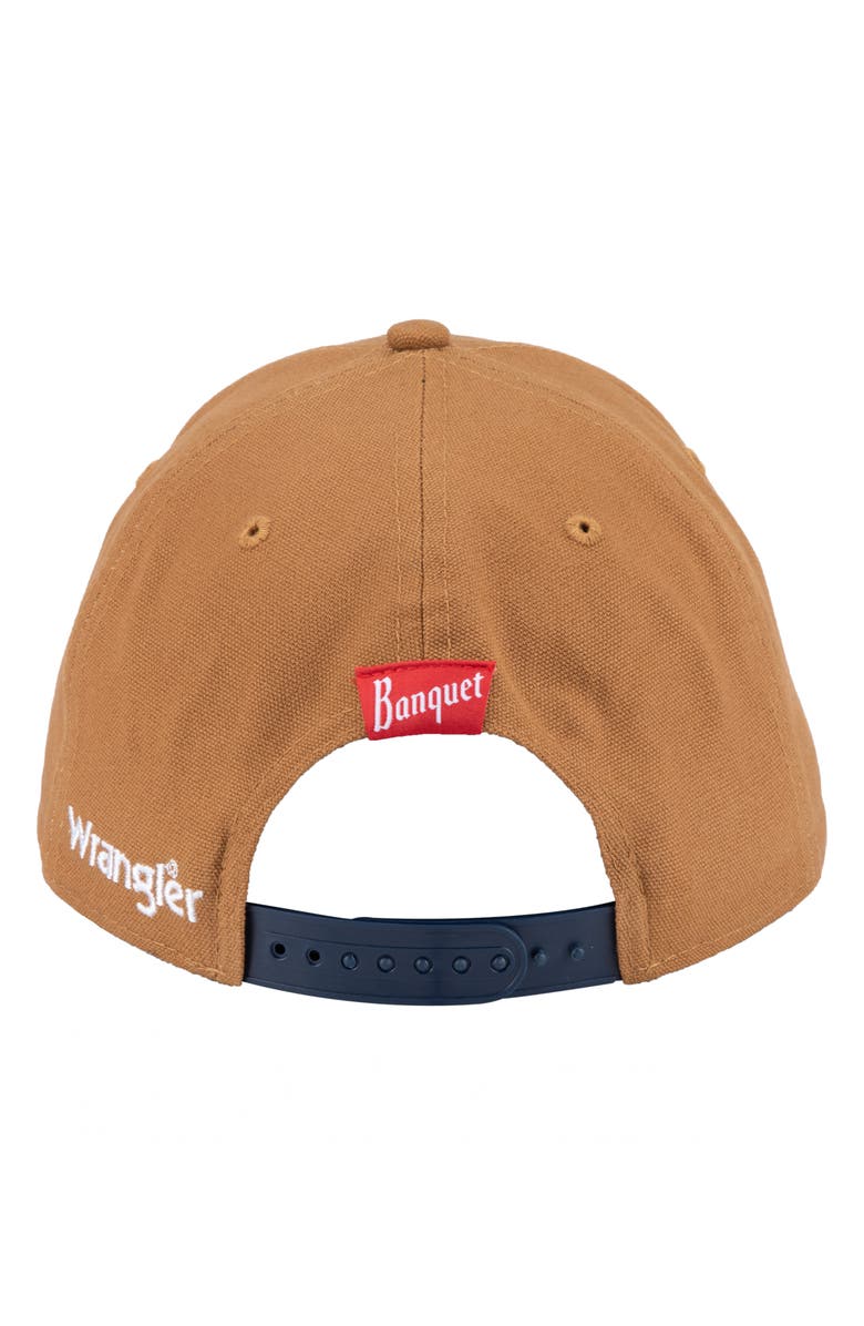 San Diego Hat Embroidered Patch Snap Back Cap, Alternate, color, Brown