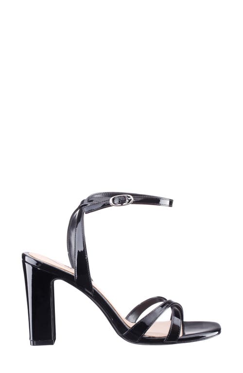 Nina Hilda Ankle Strap Sandal In Black