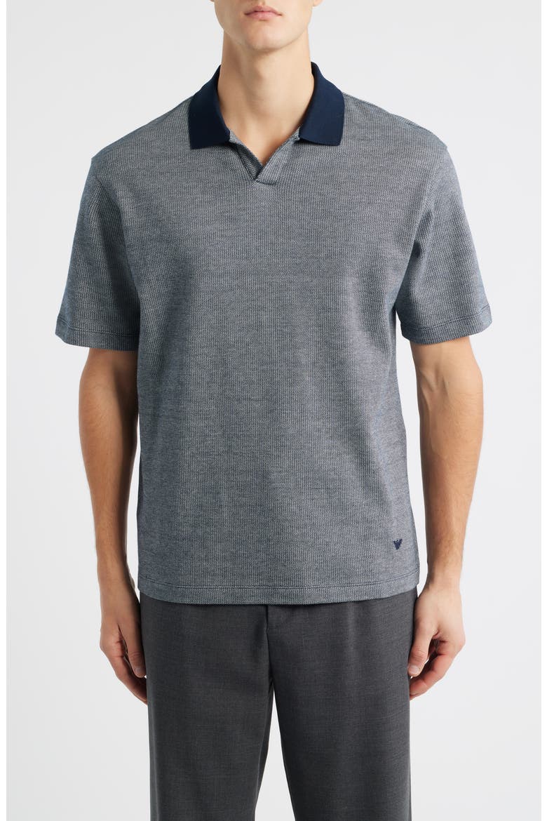 Johnny Collar Polo, Main, color, NAVY