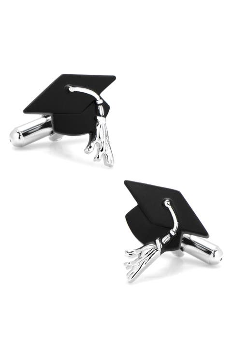 Graduation Cap Cuff Links