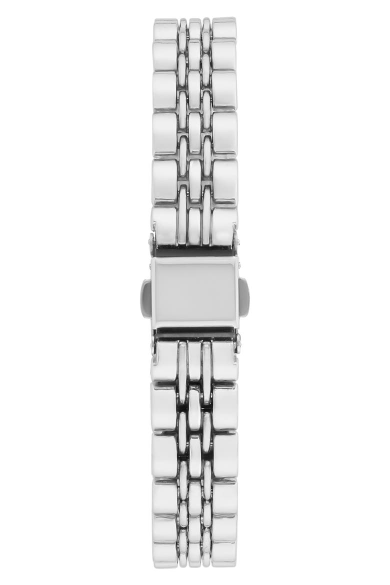 Tank Quartz Bracelet Watch, 21mm, Alternate, color, SILVER
