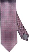 Eton Geometric Jacquard Silk Tie