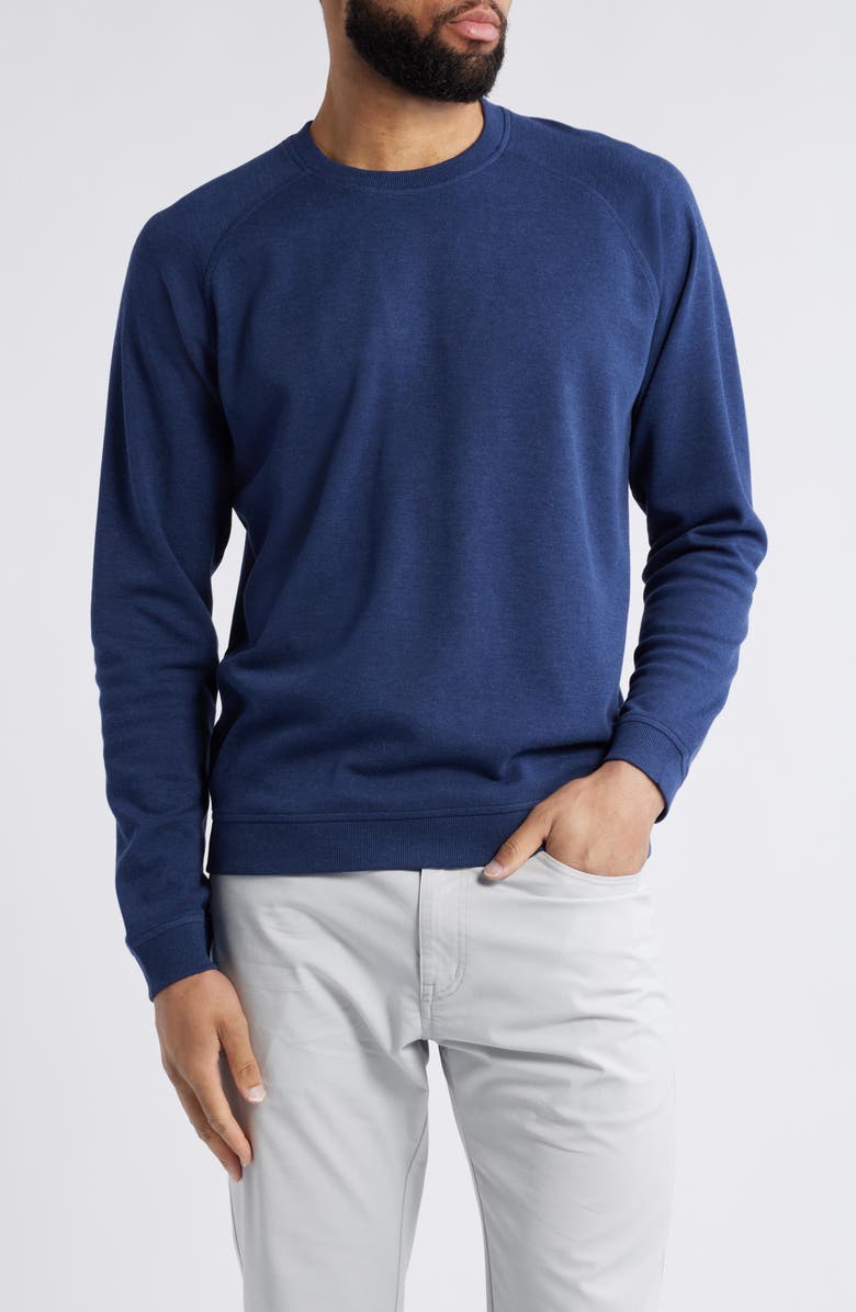 Peter Millar Crown Comfort Organic Cotton Blend Sweater, Main, color, 