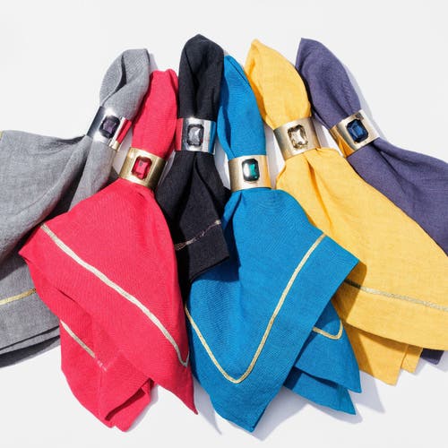 Joanna Buchanan Linen Dinner Napkins 2-piece Set