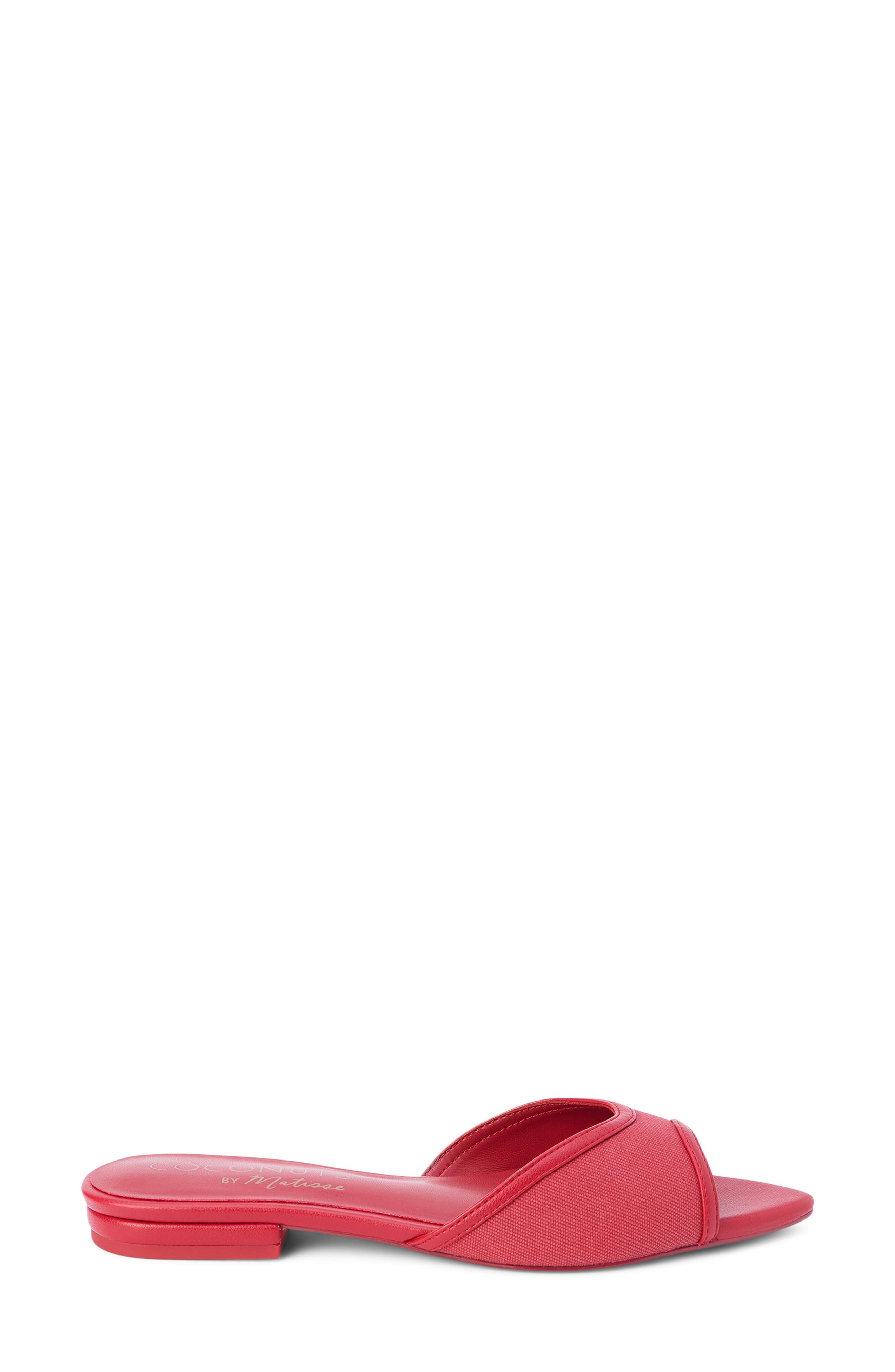 Jess Slide Sandal, Alternate, color, RED