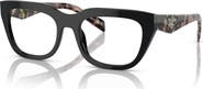 Prada 52mm Irregular optical glasses