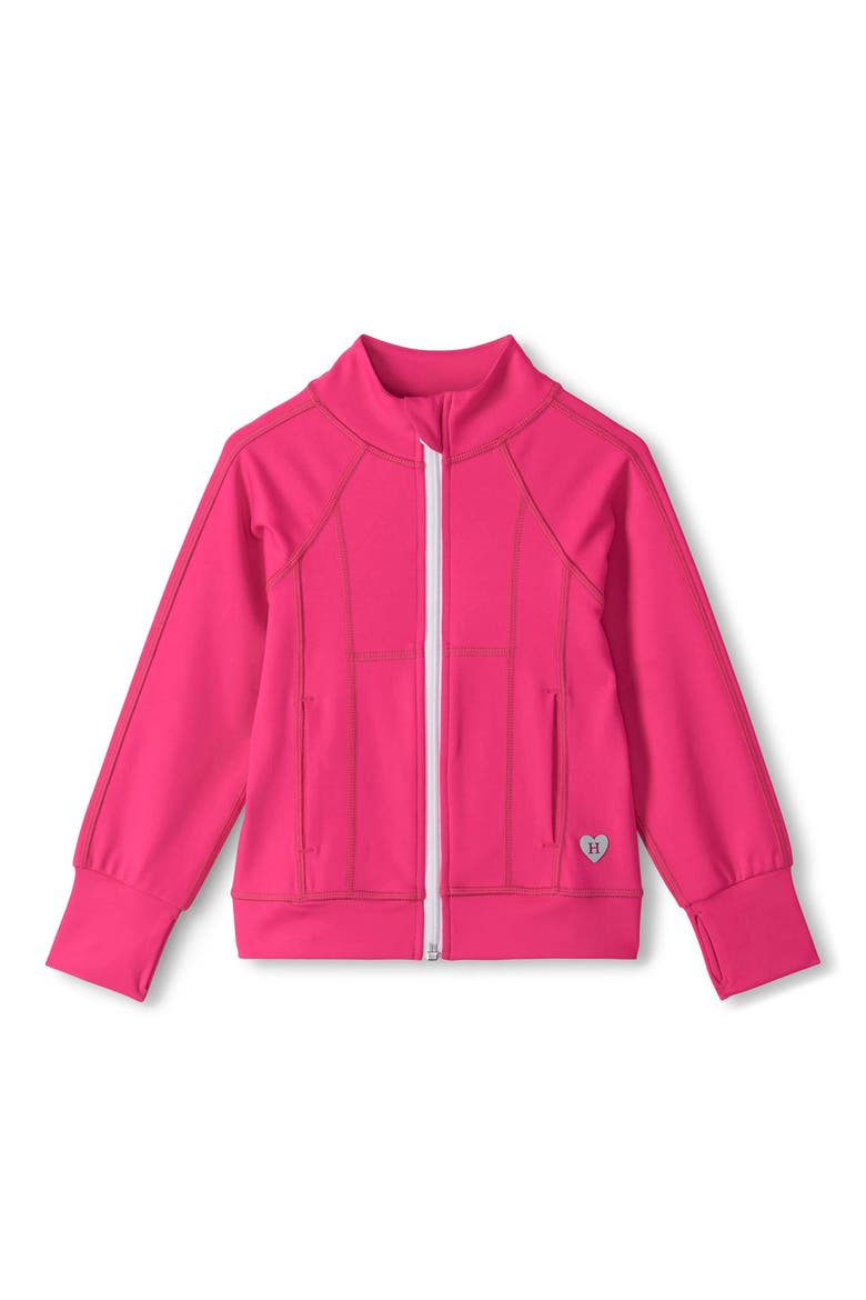 Kids' Active Performance Jacket, Main, color, PINK YARROW