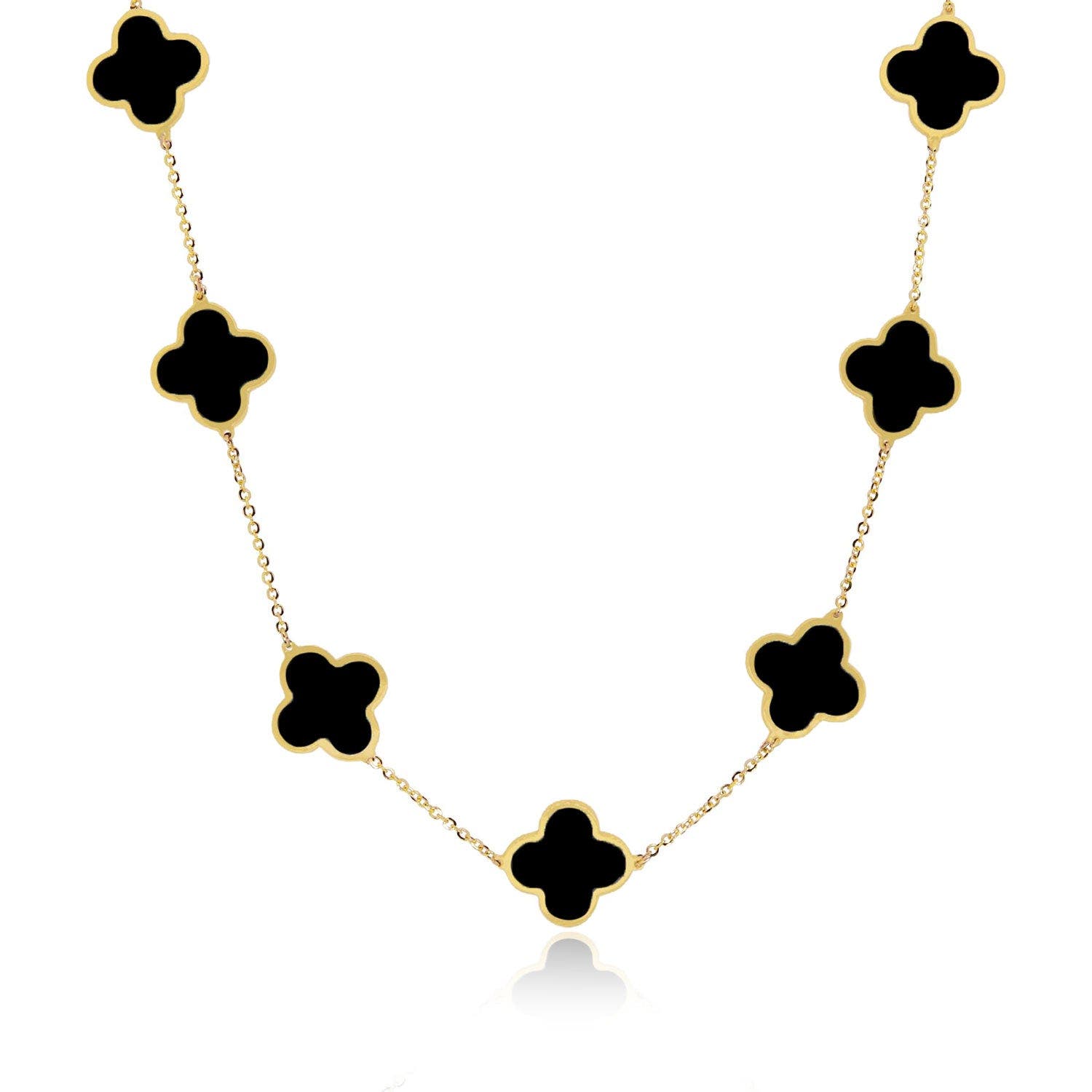Onyx/ Yellow GOld