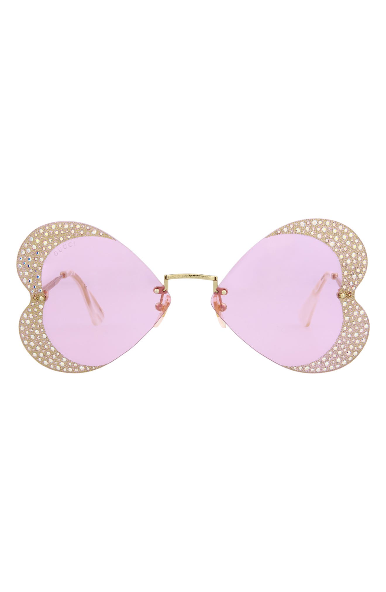 Gucci 65mm Special Edition Oversize Square Optical Glasses