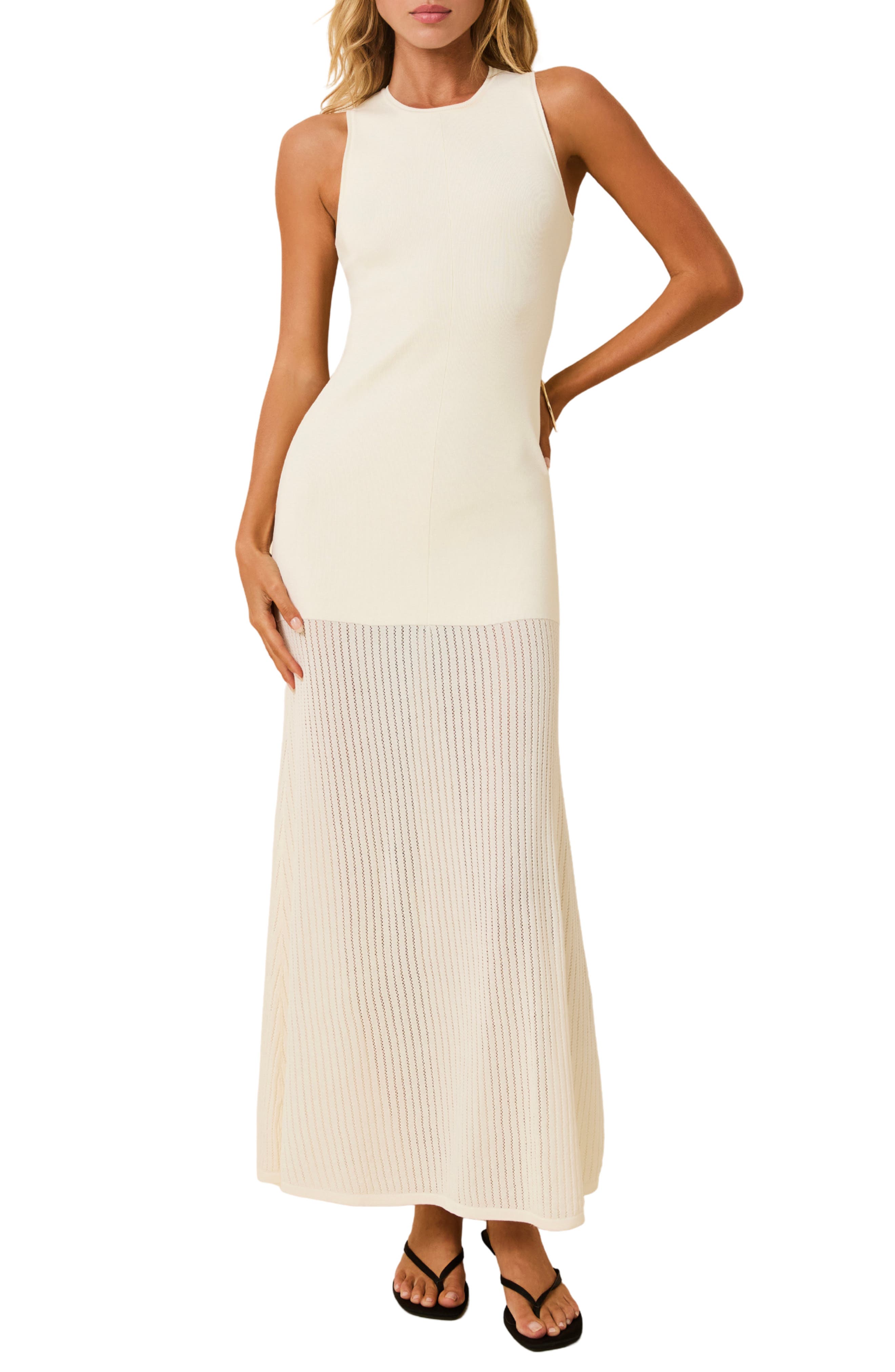 The Lucerne Sleeveless Maxi Sweater Dress