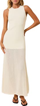 Solid & Striped The Lucerne Sleeveless Maxi Sweater Dress