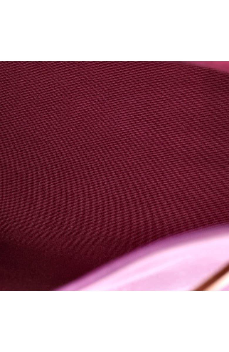 Pre-Owned Hermes Herbag Zip Leather and Toile 31, Alternate, color, Cassis