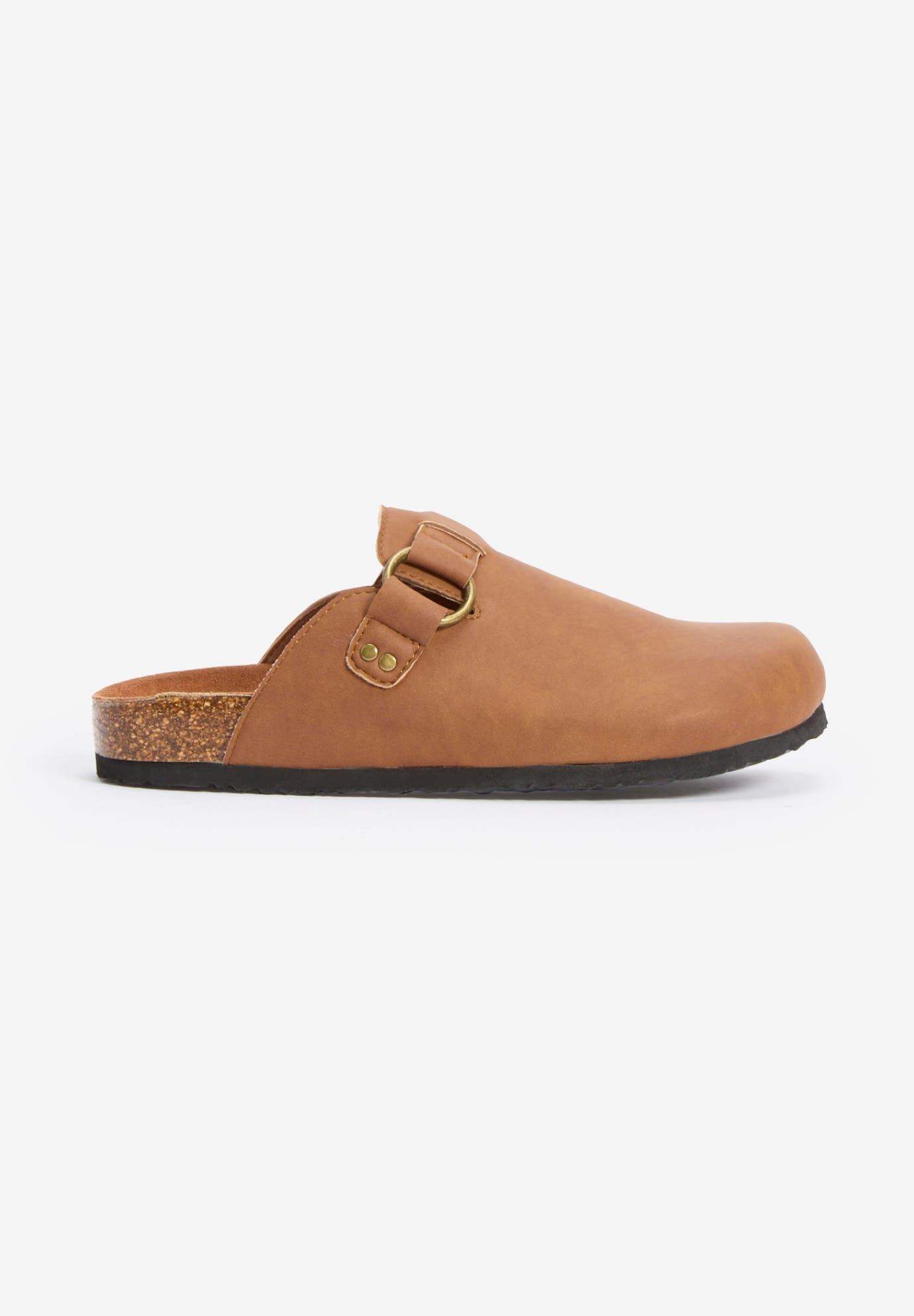The Luna Slip On Clog, Alternate, color, CHESTNUT