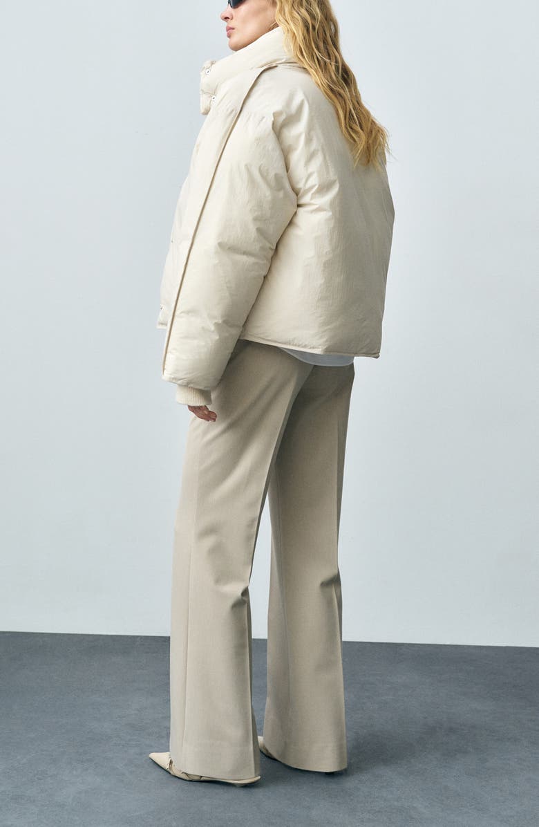 MANGO Quilted Puffer Coat, Alternate, color,