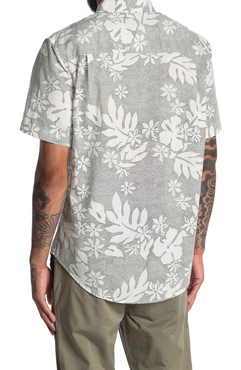 Reyn Spooner Dotty Pualani Short Sleeve Button-Down Shirt, Alternate, color, 