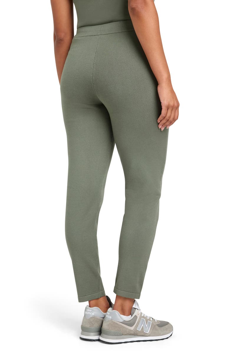 Splendid x @cellajaneblog Sweater Knit Joggers, Alternate, color, Olive