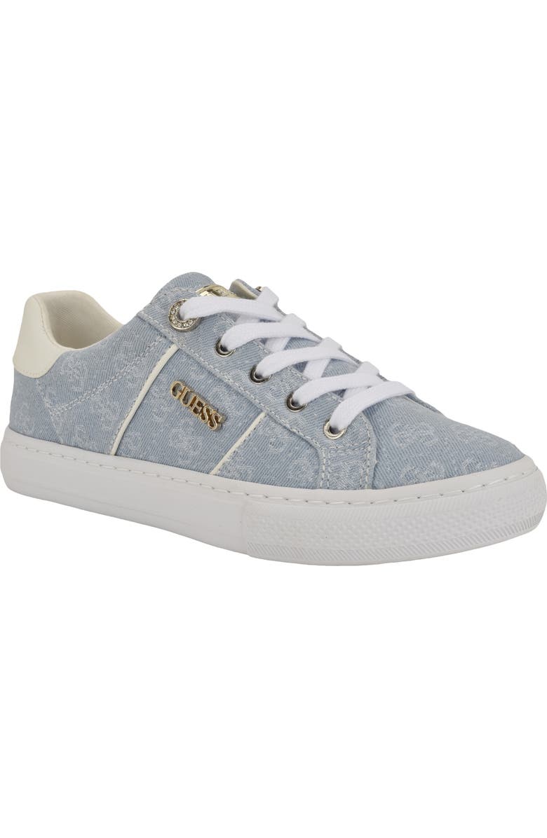 GUESS Loven Sneaker, Main, color, Medium Blue