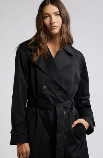 Open Edit Belted Trench Coat | Nordstrom